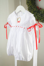 Load image into Gallery viewer, &#39;An Heirloom Christmas&#39; - The Wreath Romper
