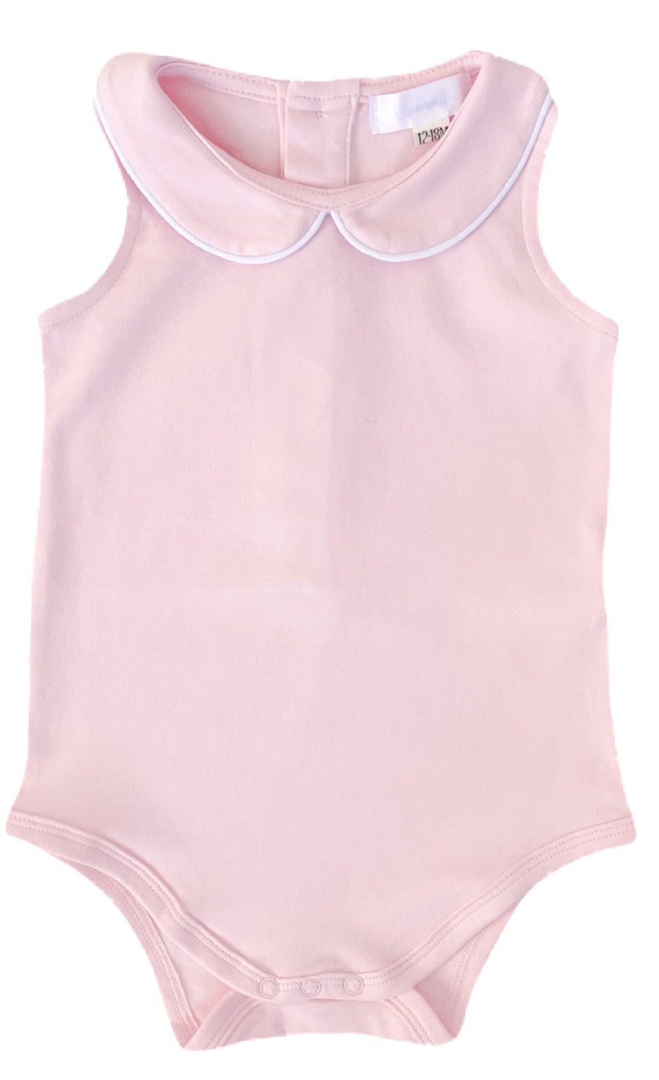 The Collared Singlet-Suit - Classic Pink