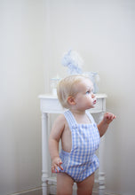Load image into Gallery viewer, The Strapback Romper - Traditional Blue
