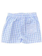 Load image into Gallery viewer, The Preppy Short - Pale Blue Gingham
