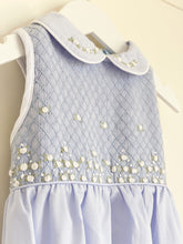Load image into Gallery viewer, The Cottage Garden Smocked Romper - SIZE 3-6 MONTHS LEFT
