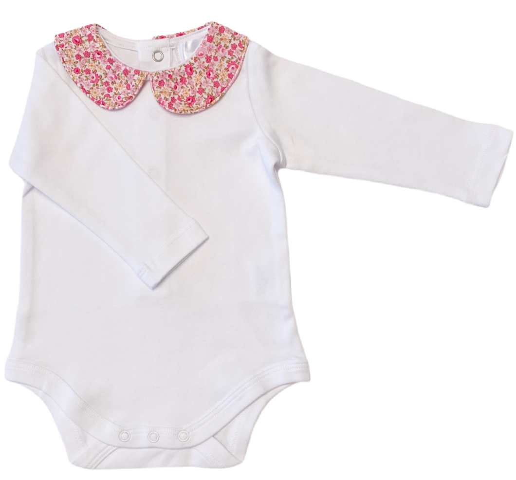 The Collared Bodysuit - Sweet Pea Floral