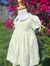 Load image into Gallery viewer, The Smocked Dress ~ Lemon Sherbet ~ BACK IN STOCK!
