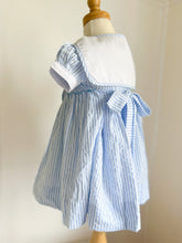 Load image into Gallery viewer, The Smocked Dress - Nautical Stripe
