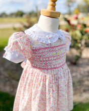 Load image into Gallery viewer, The Smocked Dress - Spring Garden

