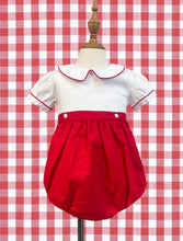 Load image into Gallery viewer, The &#39;James Romper&#39; - Traditional Red
