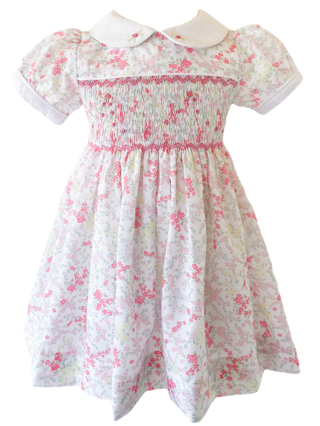 The Smocked Dress - Pastel Liberty Floral