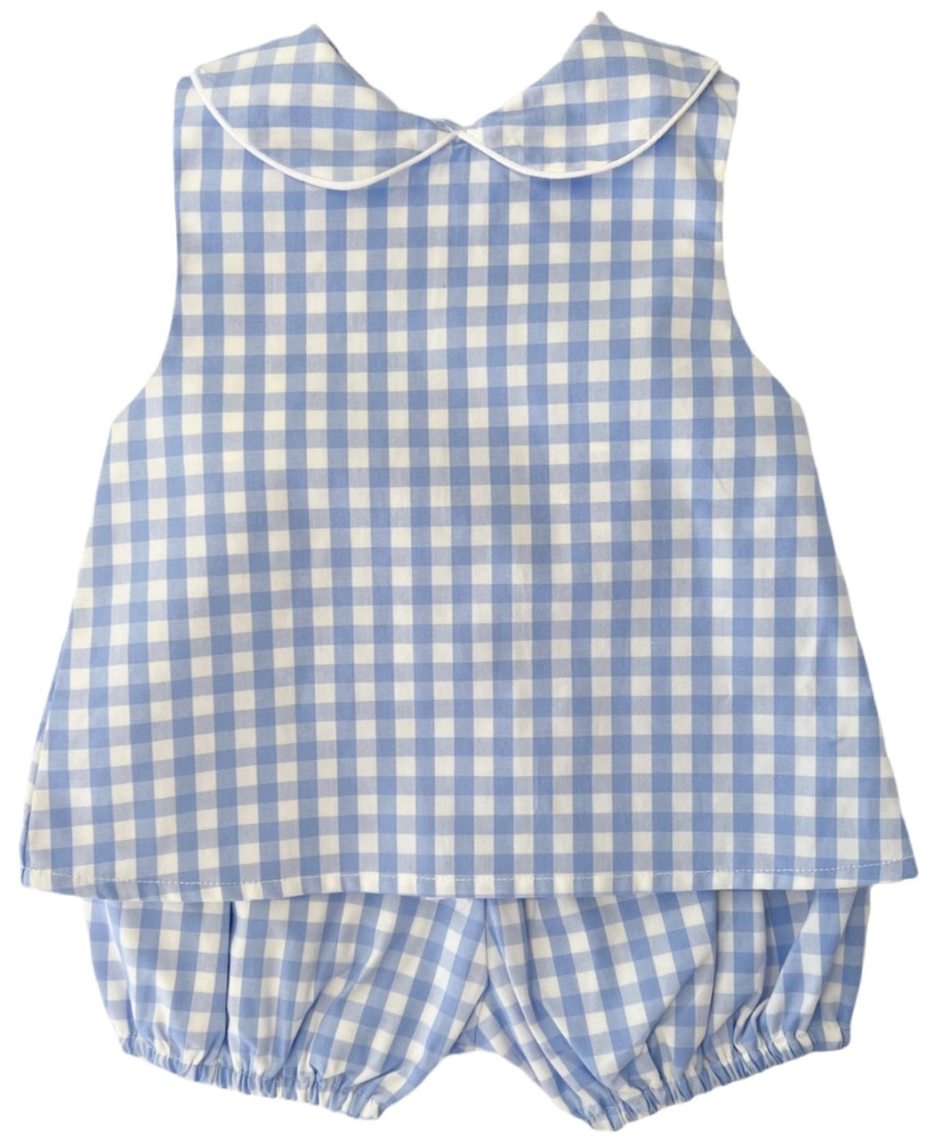 The Layette Set - Blue Gingham
