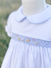 Load image into Gallery viewer, The Smocked Dress - Spring Floral Embroidery - Just One Size 5 Left!
