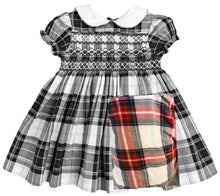 Load image into Gallery viewer, The Smocked Dress - Traditional Tartan (2022) - 1x SIZE 3 YEARS!

