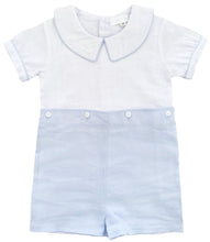 Load image into Gallery viewer, The Button-On Suit - Pale Blue Linen
