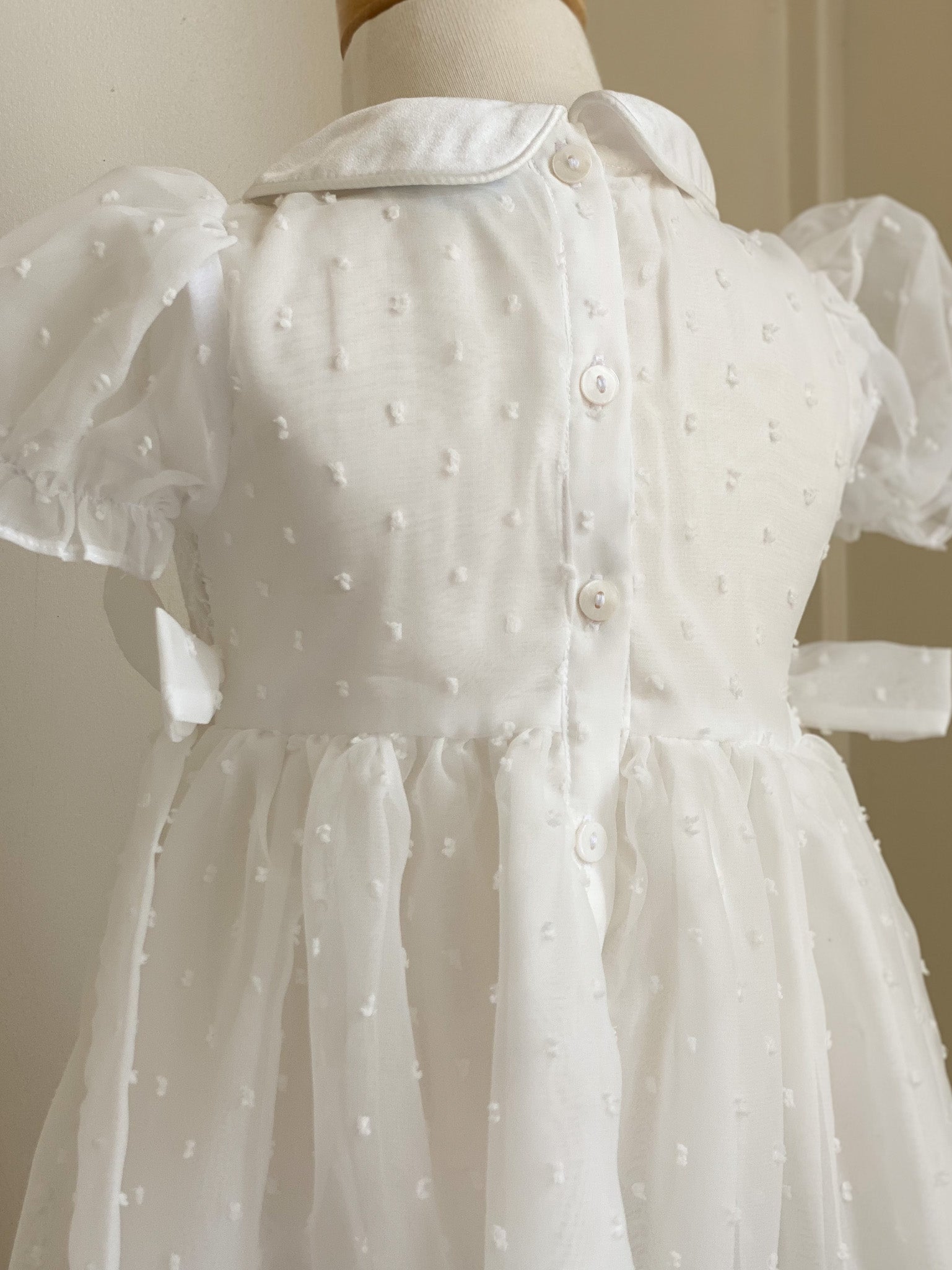 {Sutherby Girl’s} Signature Smocked Dress ~ 'Pearl'