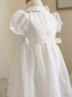 {Sutherby Girl’s} Signature Smocked Dress ~ 'Pearl'