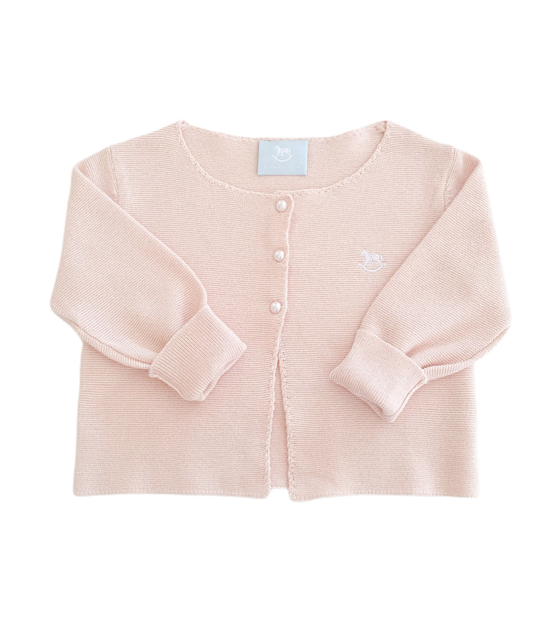 The Classic Cardigan - Soft Pink