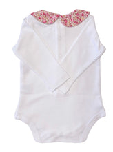 Load image into Gallery viewer, The Collared Bodysuit - Sweet Pea Floral
