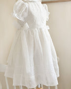 {Sutherby Girl’s} Signature Smocked Dress ~ 'Pearl'