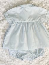 Load image into Gallery viewer, The Smocked Layette Set - Mint Gingham
