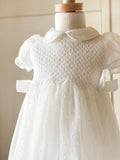 {Sutherby Girl’s} Signature Smocked Dress ~ 'Pearl'